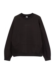 Sweatshirt schwarz