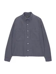 Pull&Bear Hemd navy/weiß