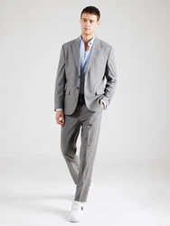 JACK & JONES Anzug 'JPRTheo' graumeliert