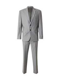 JACK & JONES Anzug 'JPRTheo' graumeliert