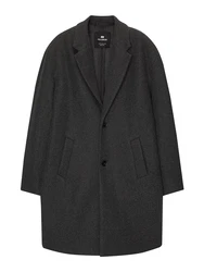 Pull&Bear Mantel dunkelgrau