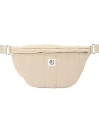 Grteltasche (GRS) beige / schwarz / wei