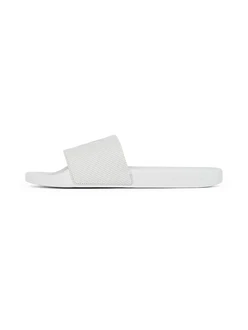 Calvin Klein Jeans Pantolette grau/weiß