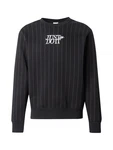 Nike Sportswear Sweatshirt 'CLUB' grau/schwarz/weiß