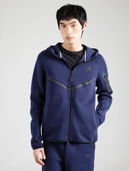 Nike Sportswear Sweatjacke 'TECH FLEECE' navy/schwarz