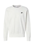 Nike Sportswear Sweatshirt 'Club Fleece' beige/schwarz