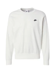 Nike Sportswear Sweatshirt 'Club Fleece' beige/schwarz