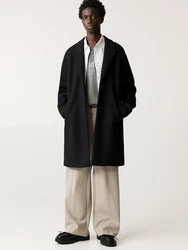 Pull&Bear Mantel schwarz