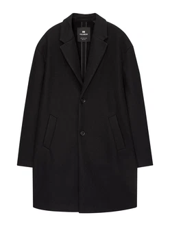 Pull&Bear Mantel schwarz