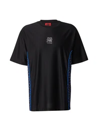 T-Shirt 'Dinokey_RB' azur / dunkelgrau / schwarz