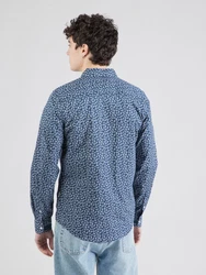 Blend Hemd BHAGGE blau/weiß