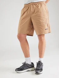 BOSS Sportshorts S_Score_TOC camel/schwarz/weiß