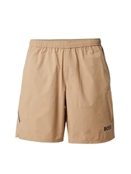 BOSS Sportshorts S_Score_TOC camel/schwarz/weiß