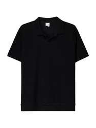 Bershka Poloshirt schwarz