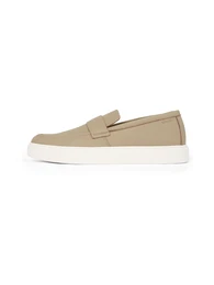 Mokassin dunkelbeige