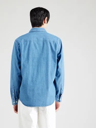 SELECTED HOMME Hemd 'SLHREGCARLO' blau