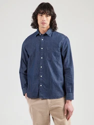 SELECTED HOMME Hemd 'SLHREGCARLO' blau