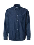 SELECTED HOMME Hemd 'SLHREGCARLO' blau