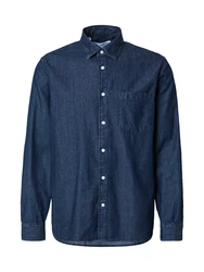 SELECTED HOMME Hemd 'SLHREGCARLO' blau