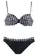 LASCANA Bikini  crna / bijela