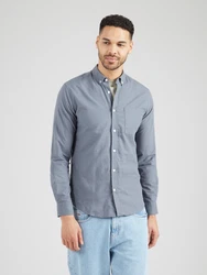 ONLY & SONS Langarmhemd ONSALVARO SLIM LS OXFORD SHIRT NOOS taubenblau
