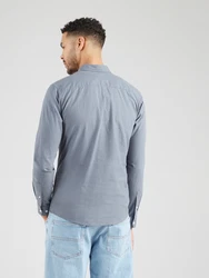 ONLY & SONS Langarmhemd ONSALVARO SLIM LS OXFORD SHIRT NOOS taubenblau