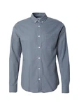 ONLY & SONS Langarmhemd ONSALVARO SLIM LS OXFORD SHIRT NOOS taubenblau