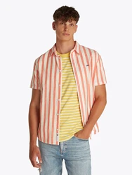 Tommy Jeans Hemd orange/offwhite