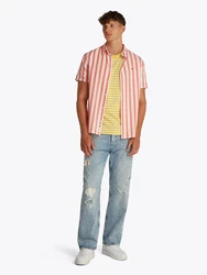 Tommy Jeans Hemd orange/offwhite