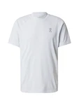 On Funktions-Sportshirt grau/blutrot/schwarz/weiß