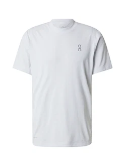 On Funktions-Sportshirt grau/blutrot/schwarz/weiß