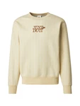 Nike Sportswear Sweatshirt 'CLUB' braun/hellgelb/offwhite