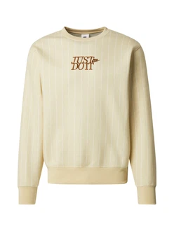 Nike Sportswear Sweatshirt 'CLUB' braun/hellgelb/offwhite