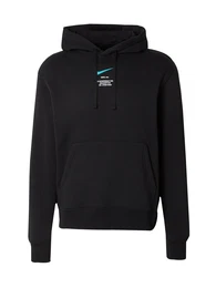 Sweatshirt aqua / schwarz / wei