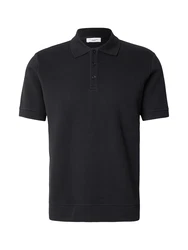 ABOUT YOU x Kevin Trapp Poloshirt Elian schwarz