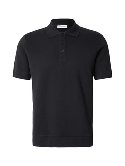 ABOUT YOU x Kevin Trapp Poloshirt Elian schwarz