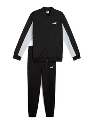 PUMA Jogginganzug schwarz/weiß