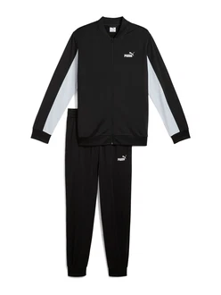 PUMA Jogginganzug schwarz/weiß