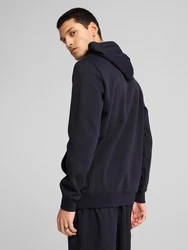 PUMA Kapuzensweatshirt ESS NO. 1 LOGO HOODIE marineblau / weiß