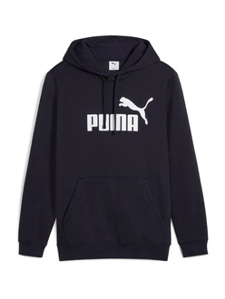 PUMA Kapuzensweatshirt ESS NO. 1 LOGO HOODIE marineblau / weiß PUMA Kapuzensweatshirt ESS NO. 1 LOGO HOODIE marineblau / weiß