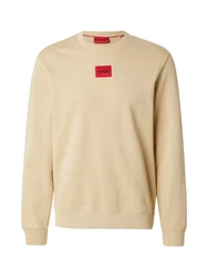 HUGO Sweatshirt Diragol212 Rundhals beige/neonrot/schwarz