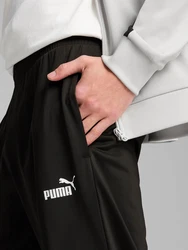 PUMA Jogginganzug hellgrau/schwarz
