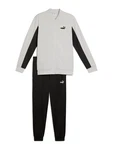 PUMA Jogginganzug hellgrau/schwarz