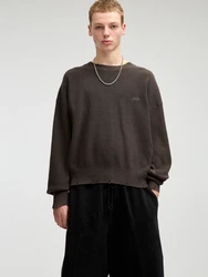 Pull&Bear Pullover 'STWD' anthrazit/schwarz