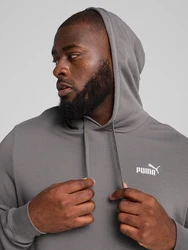 PUMA Sweatshirt ESS No. 1 dunkelgrau/weiß