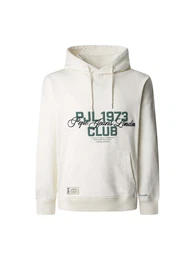 Sweatshirt 'Talbot' smaragd / schwarz / offwhite