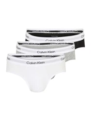 Calvin Klein Underwear Boxershorts Slip graumeliert/schwarz/offwhite