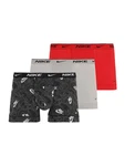 NIKE Trunks hellgrau/rot/schwarz/weiß NIKE Trunks hellgrau/rot/schwarz/weiß