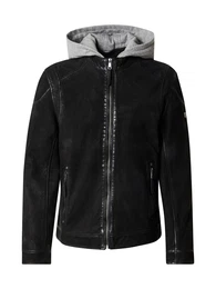 Jacke 'Bero' grau / schwarz