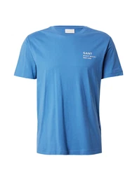 T-Shirt royalblau / wei